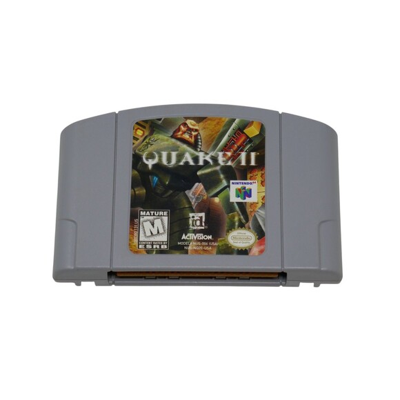 Quake II 2 (Nintendo 64, 1999) N64 Authentic Cartridge Only TESTED - Picture 1 of 3